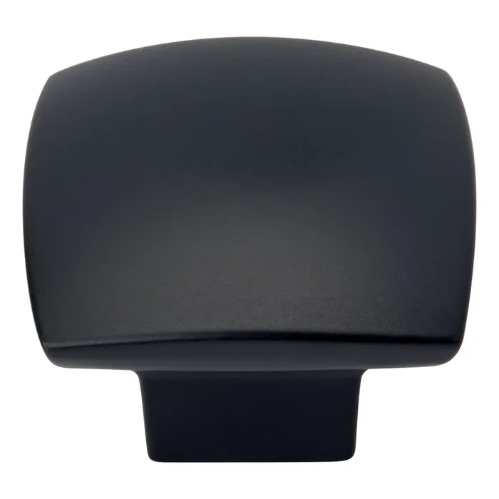 Knobs 1-1/2″ E Modern MAT Black by AMEROCK – Stylish Cabinet Hardware