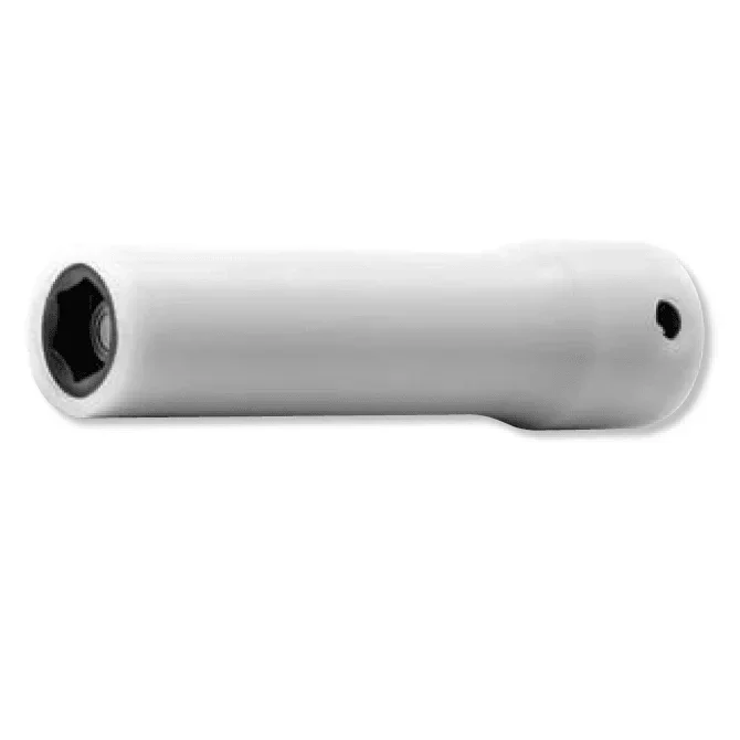 Ko-ken 13300G-16FR | 3/8 Sq. Dr. Socket | with Plastic Protector | 16mm 6 point | Length 80mm | Slide Magnet | Turnable POM cover