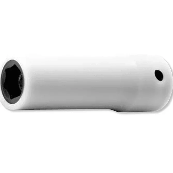 Ko-ken 14300G-12FR | 1/2 Sq. Dr. Socket | with Plastic Protector | 12mm | Length 80mm | Turnable POM cover