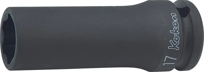 Ko-ken 14306M-32 | 1/2 Sq. Dr. Socket | 32mm 12 point | Length 85mm | Thin walled