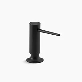 Kohler Contemporary Design Doap/Lotion Dispenser, Matte Black