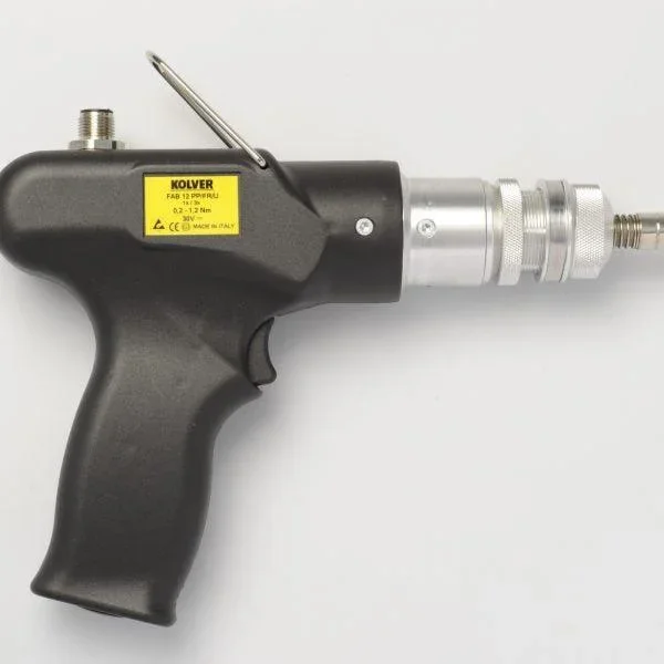 Kolver FAB12PP/FR/U | Shut-Off Clutch | ESD | Trigger Start | Top Connector | FAB/RAF Pistol Screwdriver