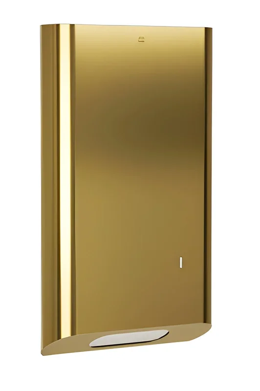 Large Capacity Brushed Brass Towel Dispenser – Surface Mounted by Bradley