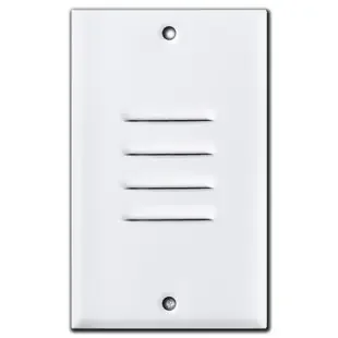 LED Light Slotted Step Plate, 3-13/16‘‘ Vertical Screw Spread – White