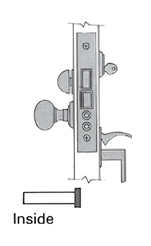 Left Hand Lever Strength Residential Entry Handleset by Baldwin Estate