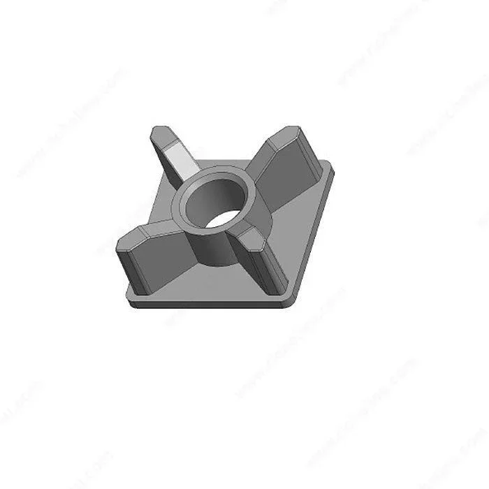 Leveler End Caps for Liberta 25 by Richelieu – Cabinet Hardware Accessories