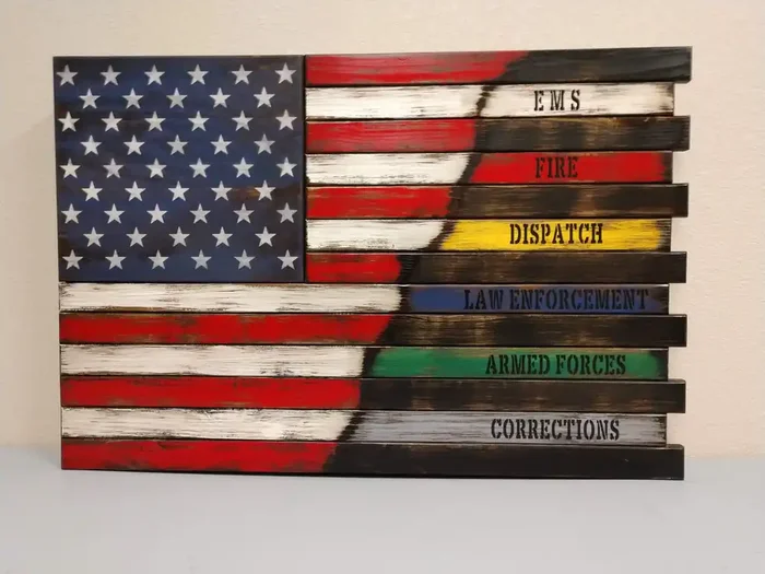 Liberty Home “First Responder Heroes” Concealment Flag