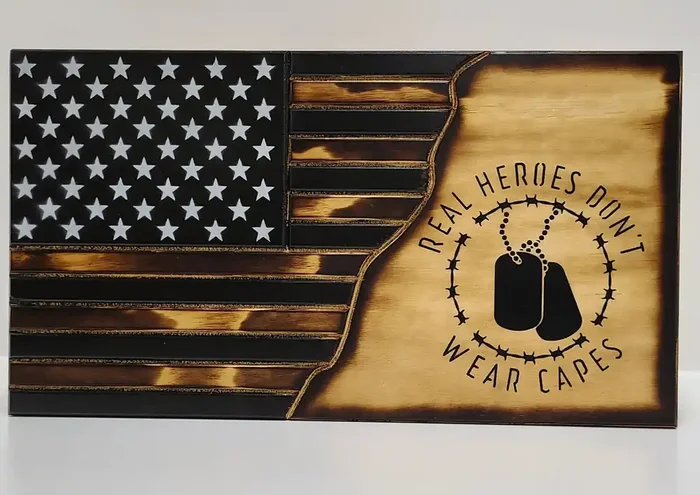 Liberty Home Hero‘s Don‘t Wear Capes Concealment Flag