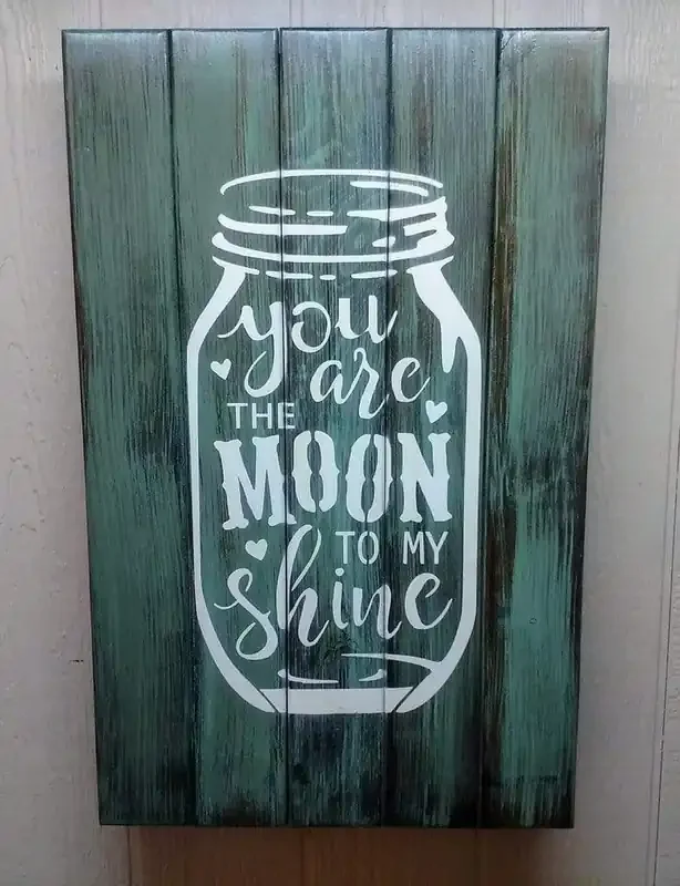 Liberty Home Moon To My Shine Hidden Gun Storage Sign
