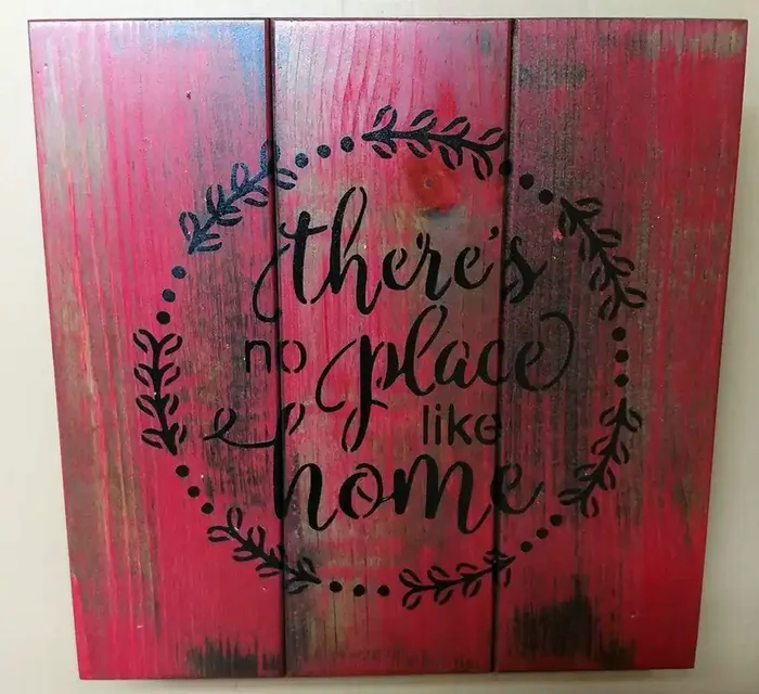 Liberty Home “There‘s No Place Like Home” Concealment Wall Art Box