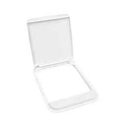 Lid Only (White) 50 Quart, 10-11/16 X 14-3/4 X 7/8 in