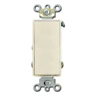 Light Almond DTCO Momentary Rocker Switch Leviton 5657