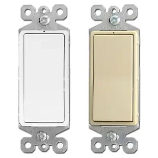 Lighted 3 Way 15A Rocker Switches Pass & Seymour TM873-SL