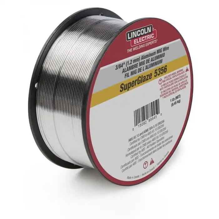Lincoln SuperGlaze® 5356 3/64″ Aluminum MIG Welding Wire (ED030314)