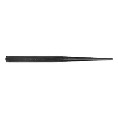 Line-Up Punch – Full Finish, 12 in, 1/4 in Tip, Alloy Steel