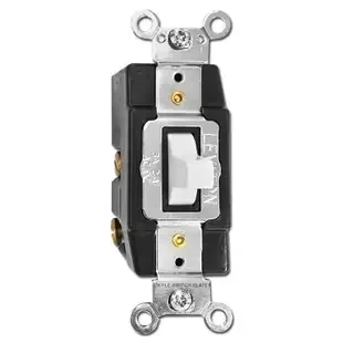 Low Voltage Momentary Toggle Light Switch 24V 3A – White