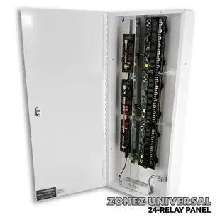 Low Voltage Touch-Plate 24-Relay Universal ZoneZ Control Panel