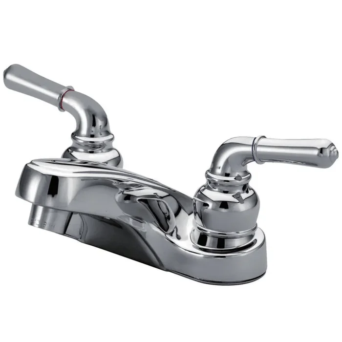 Magellan Double-Handle 4″ Centerset Bathroom Faucet – Polished Chrome