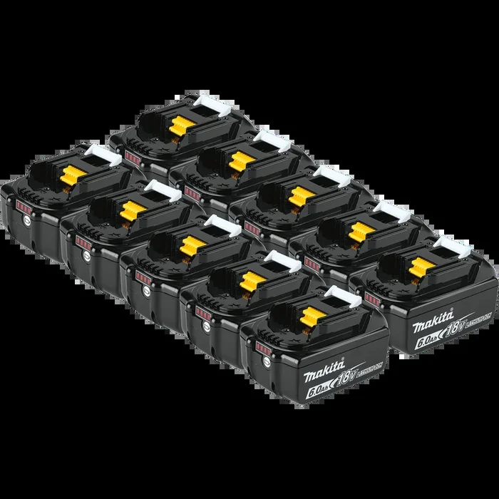 MAKITA 18V LXT® 6.0Ah Battery (10 PACK)