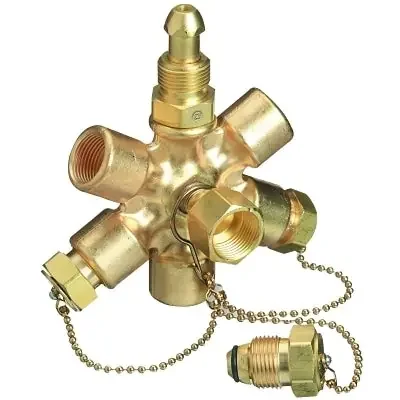 Manifold Block Assemblies, Manifold, Argon/Helium/Nitrogen