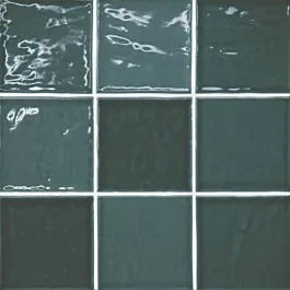 Marin 4″ x 4″ Ceramic Wall Tile in Ocean Teal