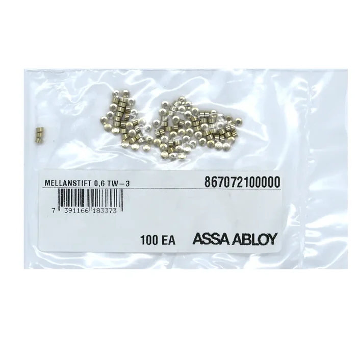 Master Pin 3 100/Bag – High Security Lock Pins by Assa Abloy Inc.