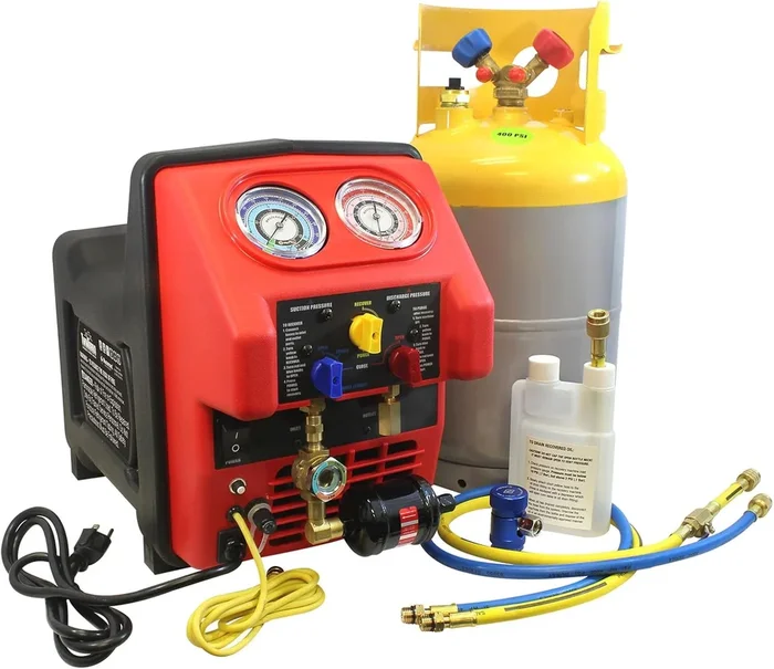 Mastercool 69360-YF R1234YF Twin Turbo Complete Recovery Machine