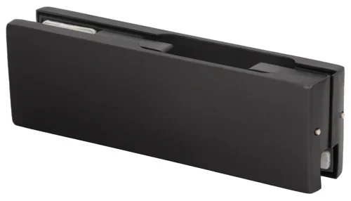 Matte Black Top or Bottom Patch Fitting – Less Insert by C.R. Laurence