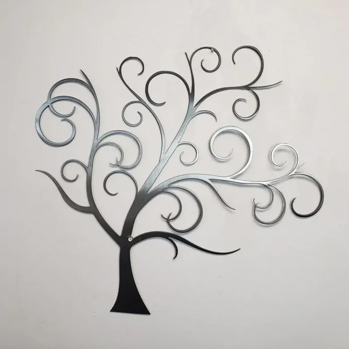 Metal Art of Wisconsin Blowing Tree