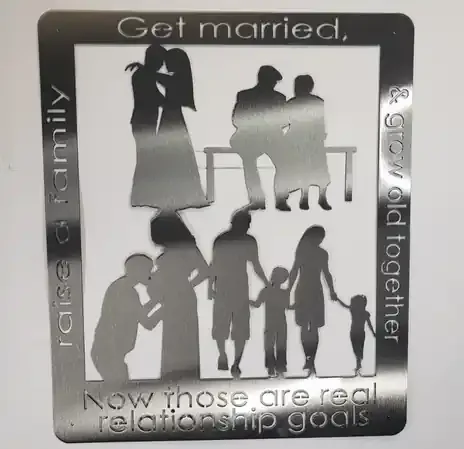 Metal Art of Wisconsin Life Goals