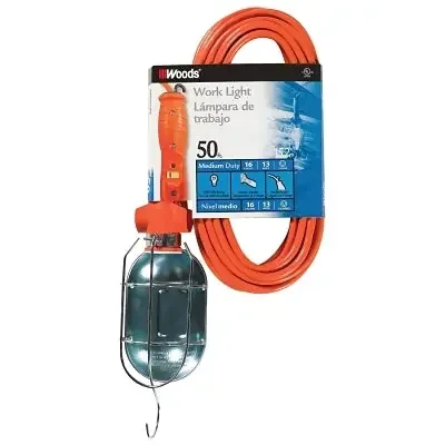 Metal Work Light with Switch