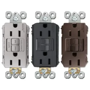Metallic GFCI Outlet 15A Tamper Resistant 1597TR