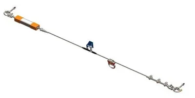 Miller Xenon Permanent Horizontal Lifeline Kits [30 FT – 510 FT]