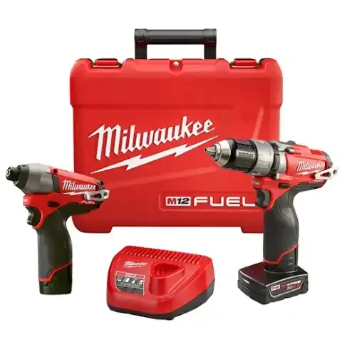 Milwaukee® M12 FUEL Hamer drill/Hex driver 2pc kit