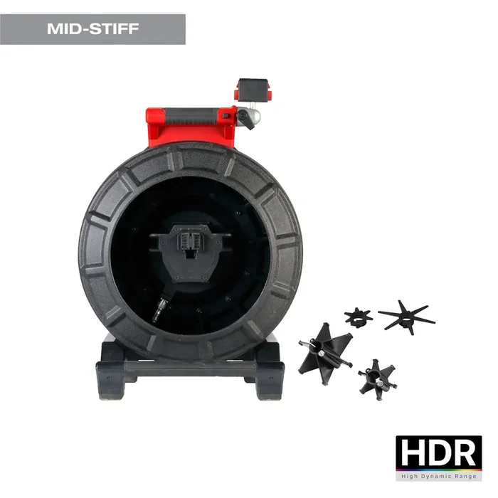 MILWAUKEE 120’ Mid-Stiff Modular Pipeline Inspection Reel