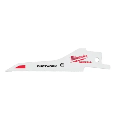 Milwaukee® ductwork sawzall 30TPI 3.3″ 5pk