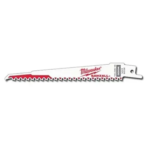 Milwaukee® Super sawzall 6TPI, 12″ 5pk