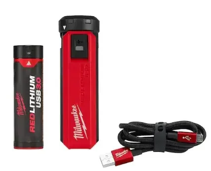 MILWAUKEE REDLITHIUM USB CHARGER & PORTABLE POWER SOURCE