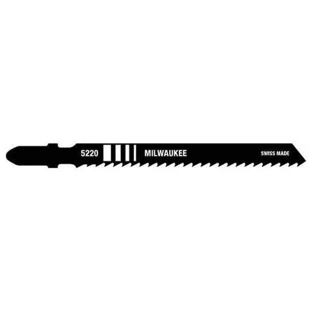 Milwaukee Tool 48-42-5220 8TPI 4″ General Purpose Jig Saw Blade (5PK)