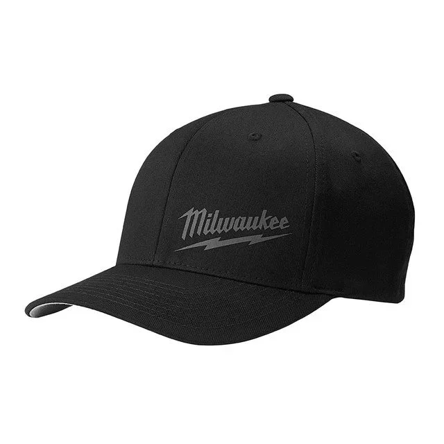 Milwaukee Tool 504B-SM Fitted Hat, Black S/M