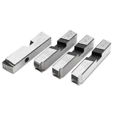Model 1224 Power Threading Machine Pipe Dies, 2-1/2 in – 4 in Pipe Capacity, HS, NPT, For Stainless Steel
