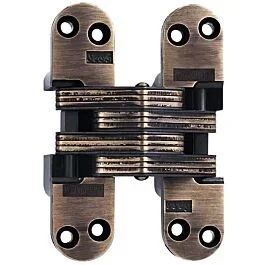 Model 218 Antique Brass Invisible Hinge