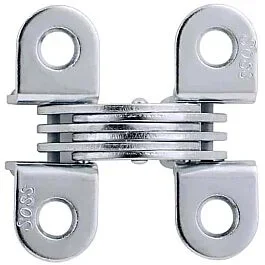 Model 314 Satin Chrome Invisible Hinge