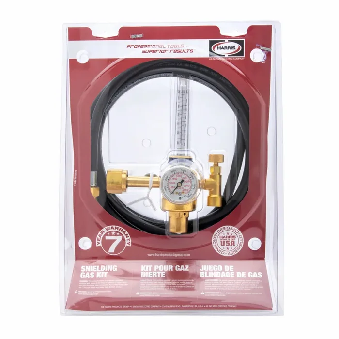 Model 355-2Ar-58010 Flowmeter Regulator Shielding Gas Kit (Clamshell)