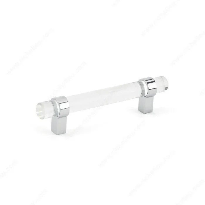 Modern Glass and Metal Pull – 0206 by Richelieu