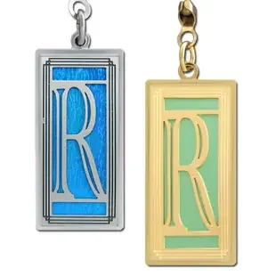 Monogram Letter R Ceiling Fan Pulls