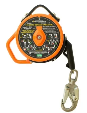 MSA 30 ft. Latchways Sealed Self-Retracting Lanyard – 62810-00US