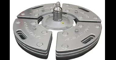 MSA 660lb Freestanding Constant Force 1 User Fall Arrest Anchor Post – 65640-00