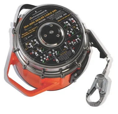 MSA 85 ft. Latchways Sealed Self-Retracting Lanyard – 62826-00US