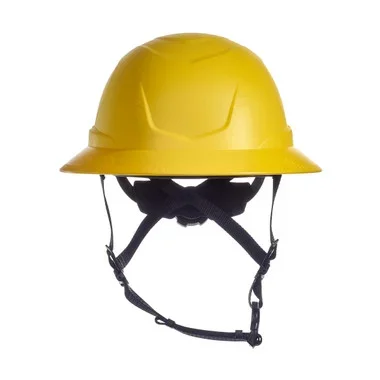 MSA V-Gard H2 Full Brim – Type II Class E Safety Helmet – Non-Vented – Yellow – 10250595